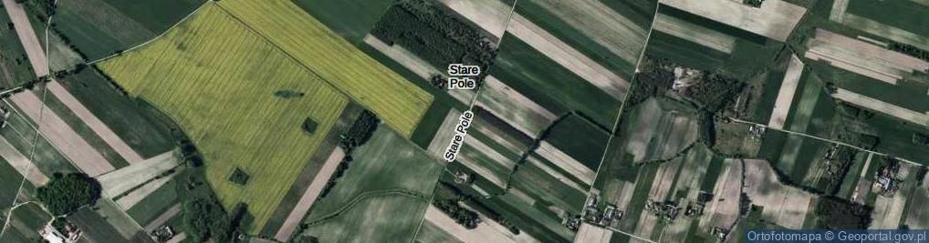 Zdjęcie satelitarne Stare Pole ul.